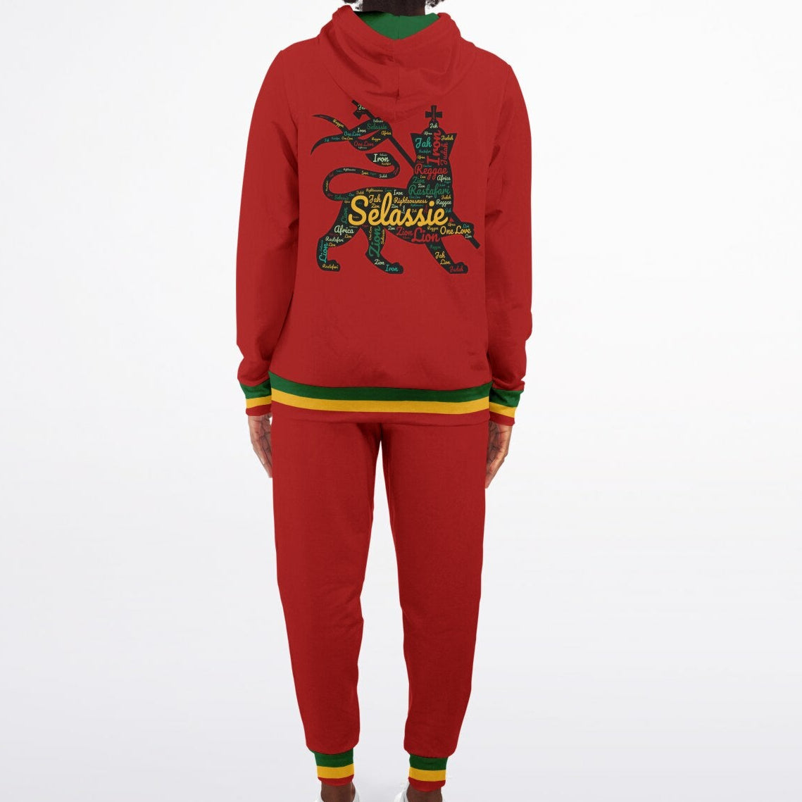 Rasta Zip Hoodie & Jogger Set - Montego Wave - Casual