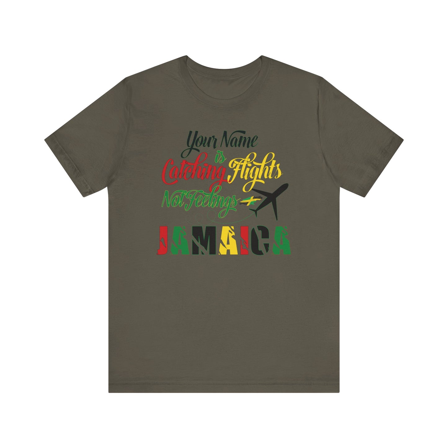 Jamaica Vacation T-Shirt - Custom Name Tee