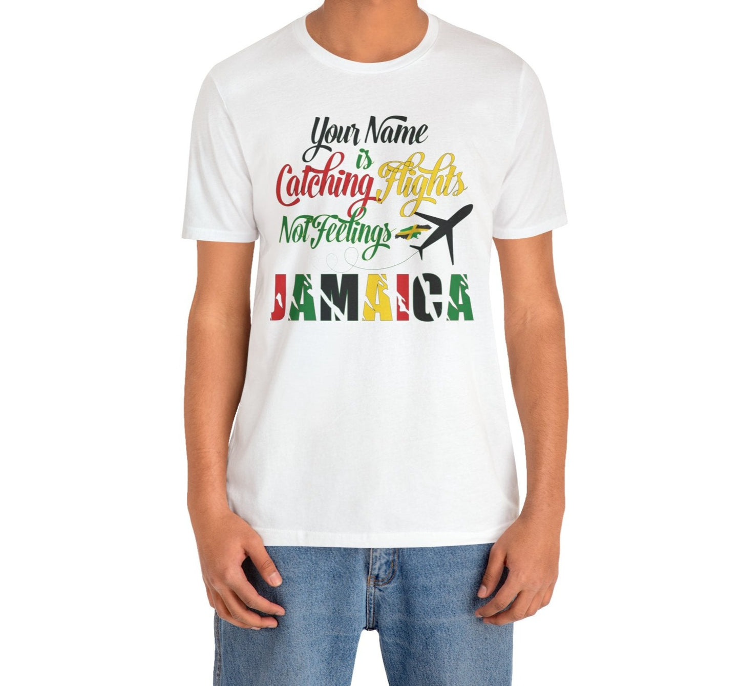 Jamaica Vacation T-Shirt - Custom Name Tee