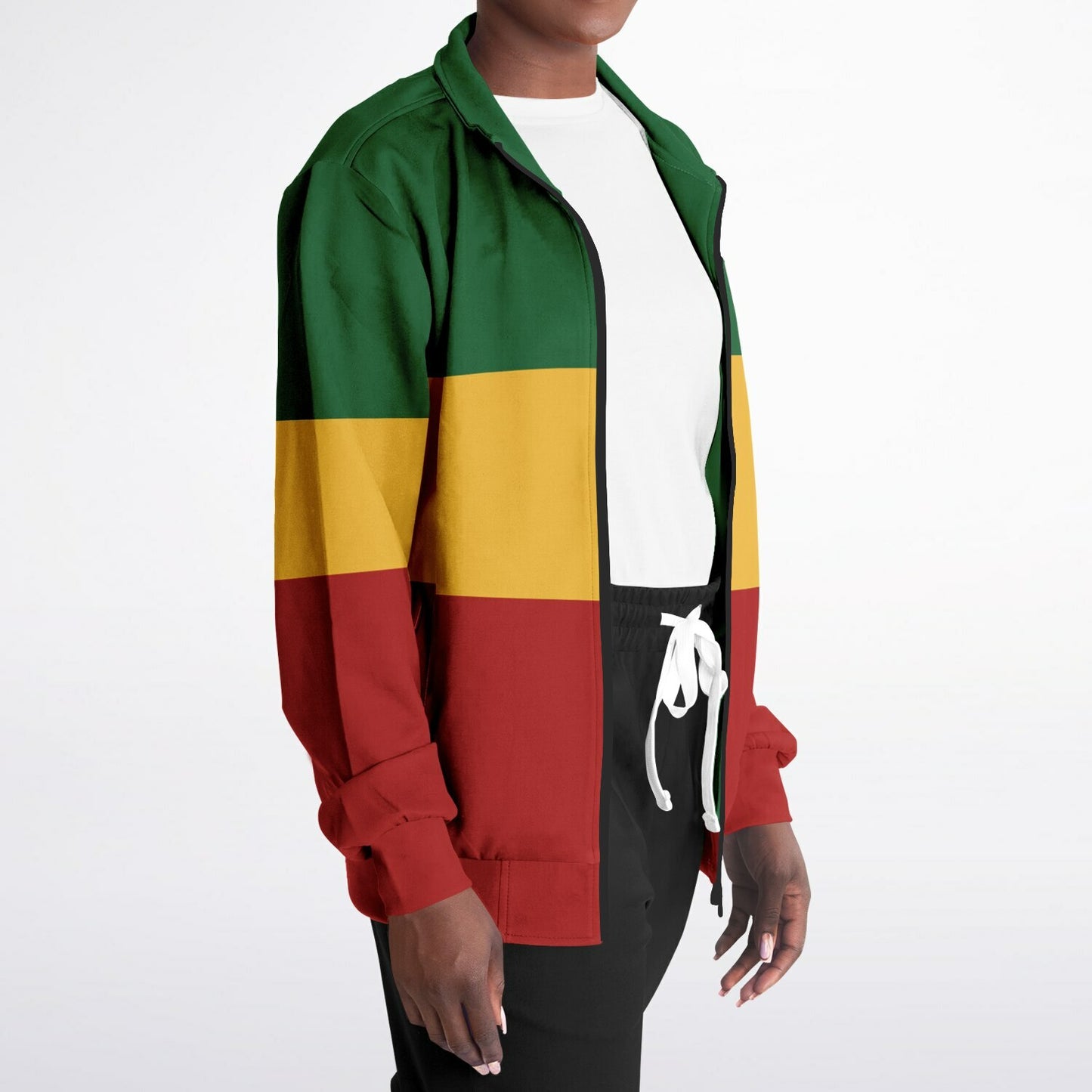 Rasta Track Jacket - Ocho Rios Stripe - Athletic