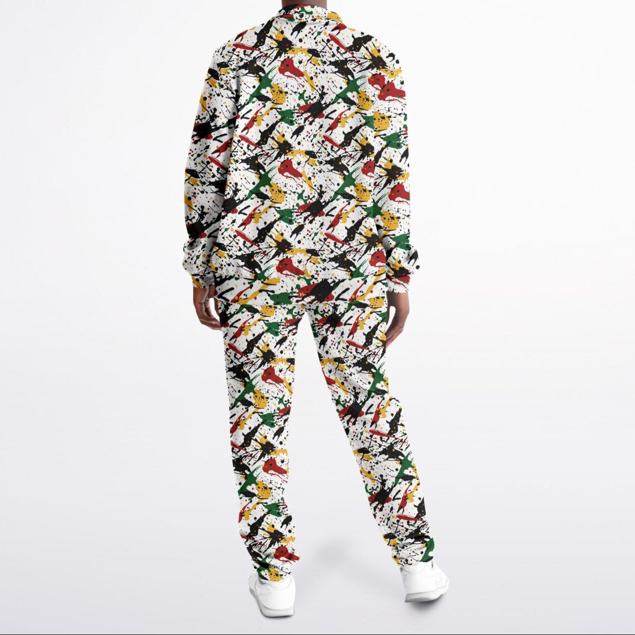Rasta Tracksuit - Irie Stripe White - Athletic