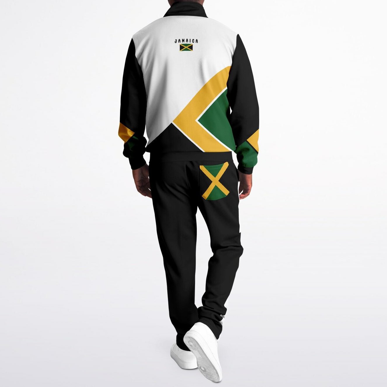 Jamaica Tracksuit - Irie Stripe White - Athletic