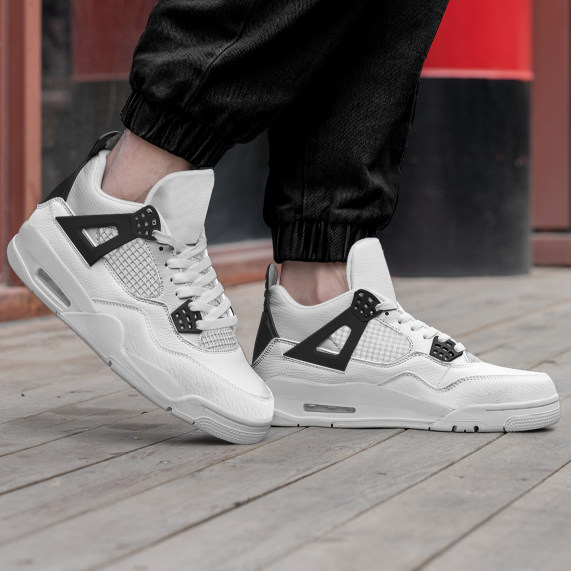 Whiteout Mid Shoes