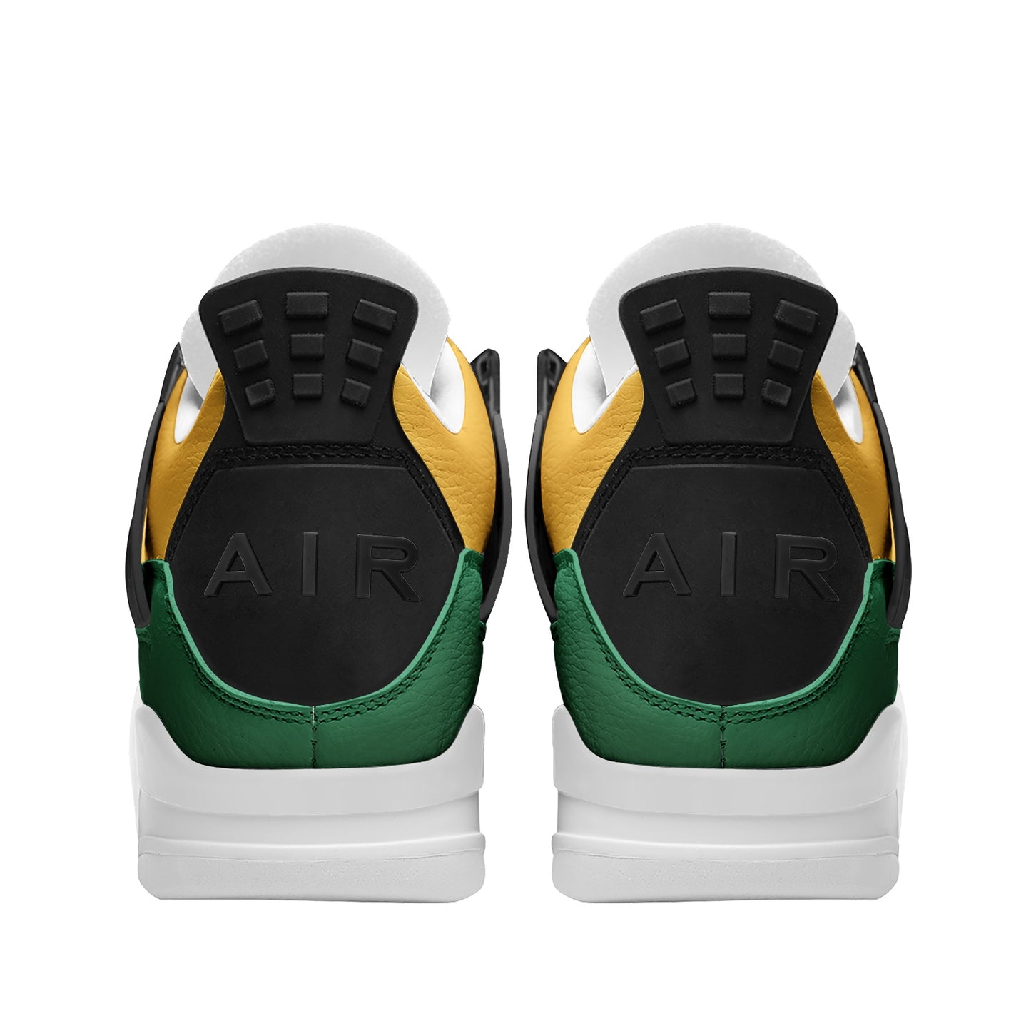 Jamaica YG Shoes in black/green/gold colorway