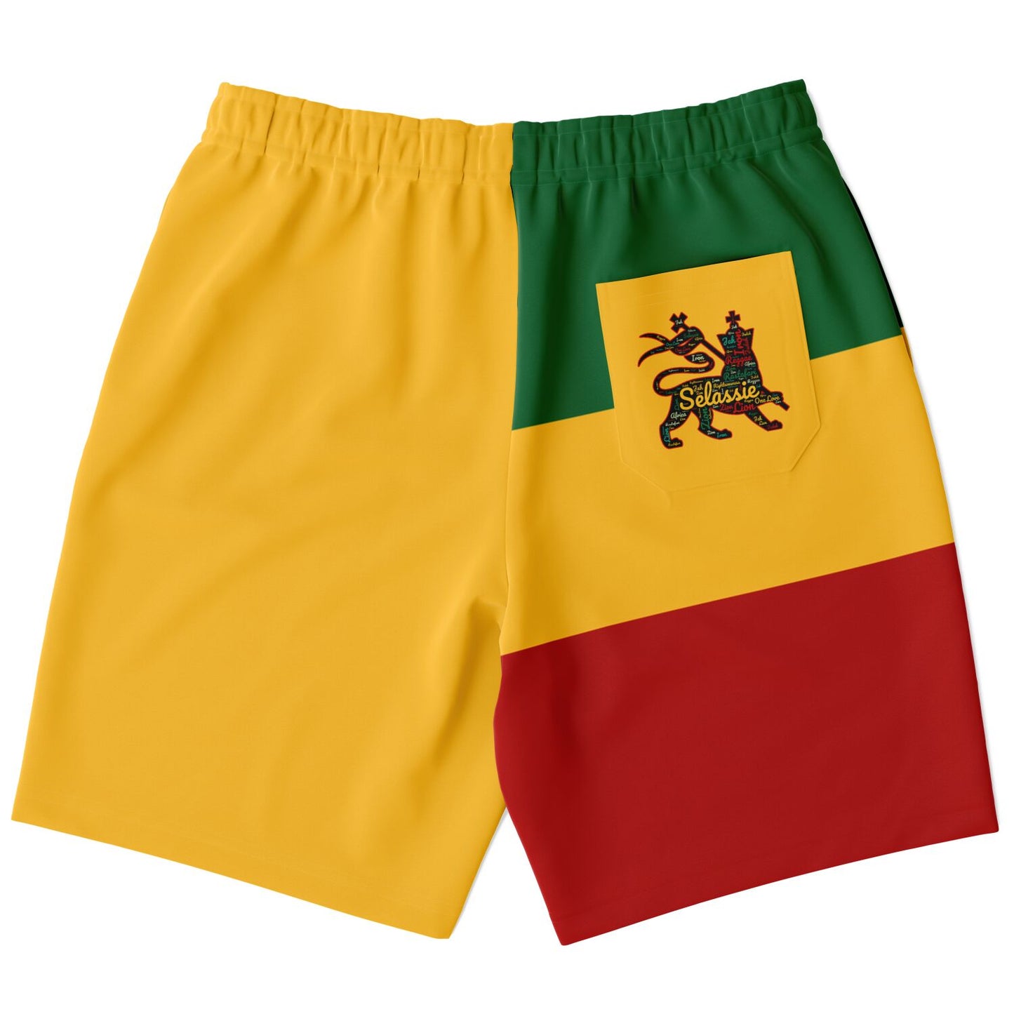 Rasta Athletic Shorts