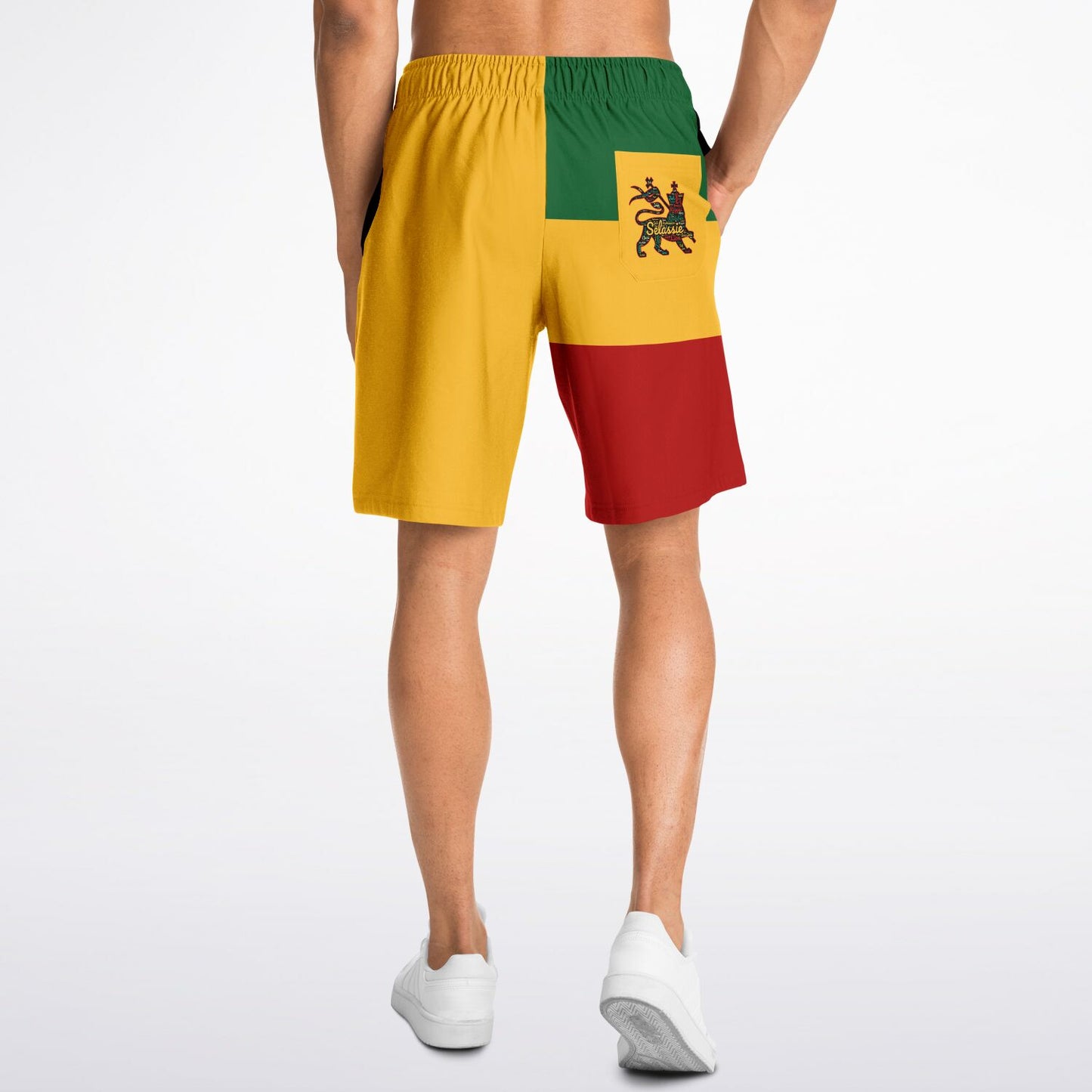 Rasta Athletic Shorts