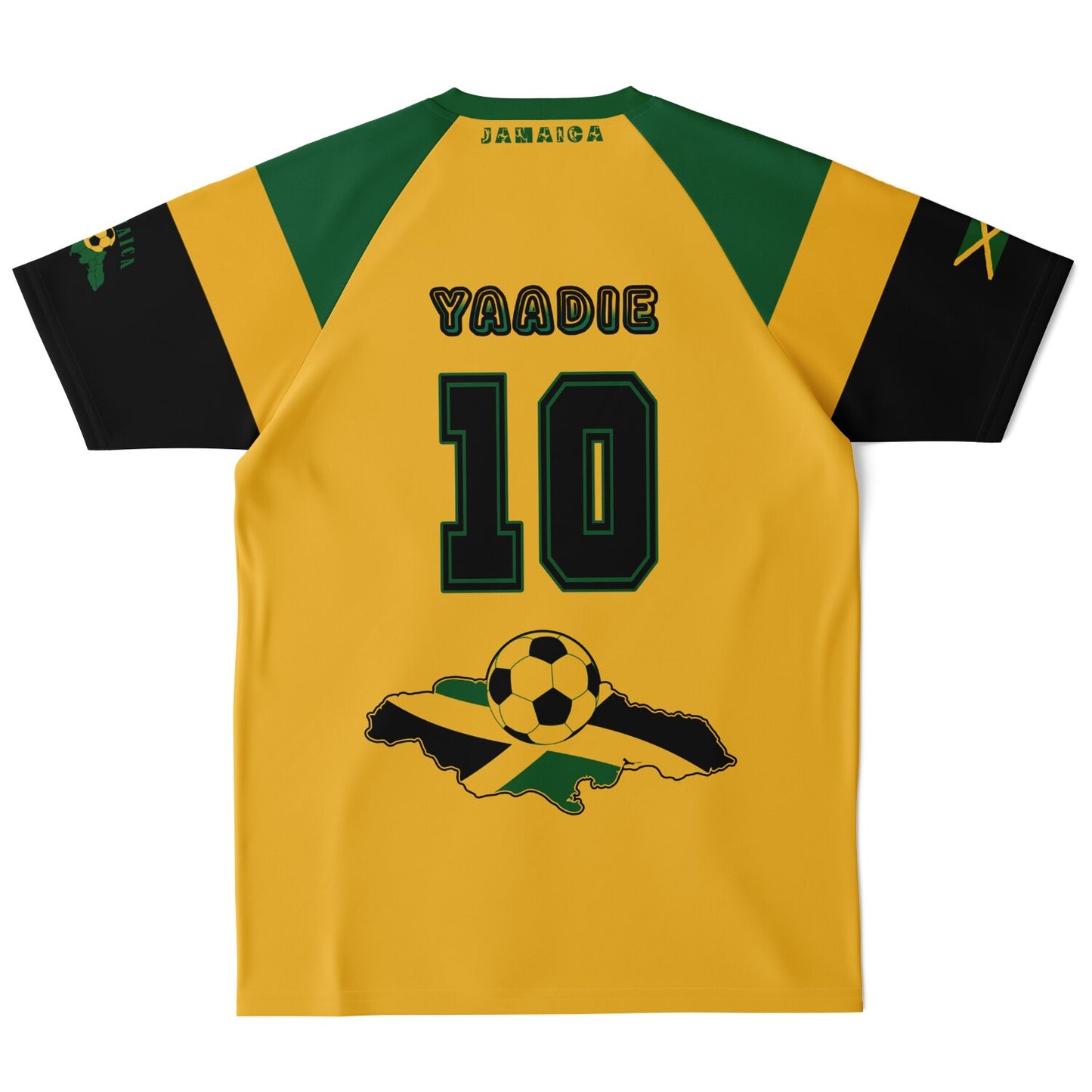 Jamaica Soccer Jersey - Yellow