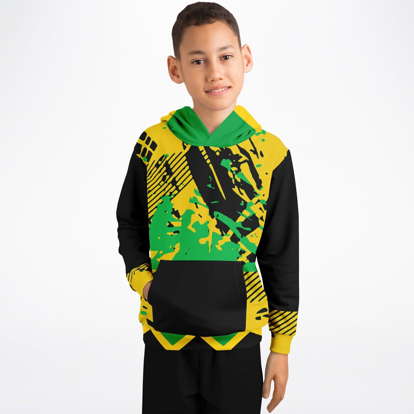 Youth Jamaica Flag Hoodie