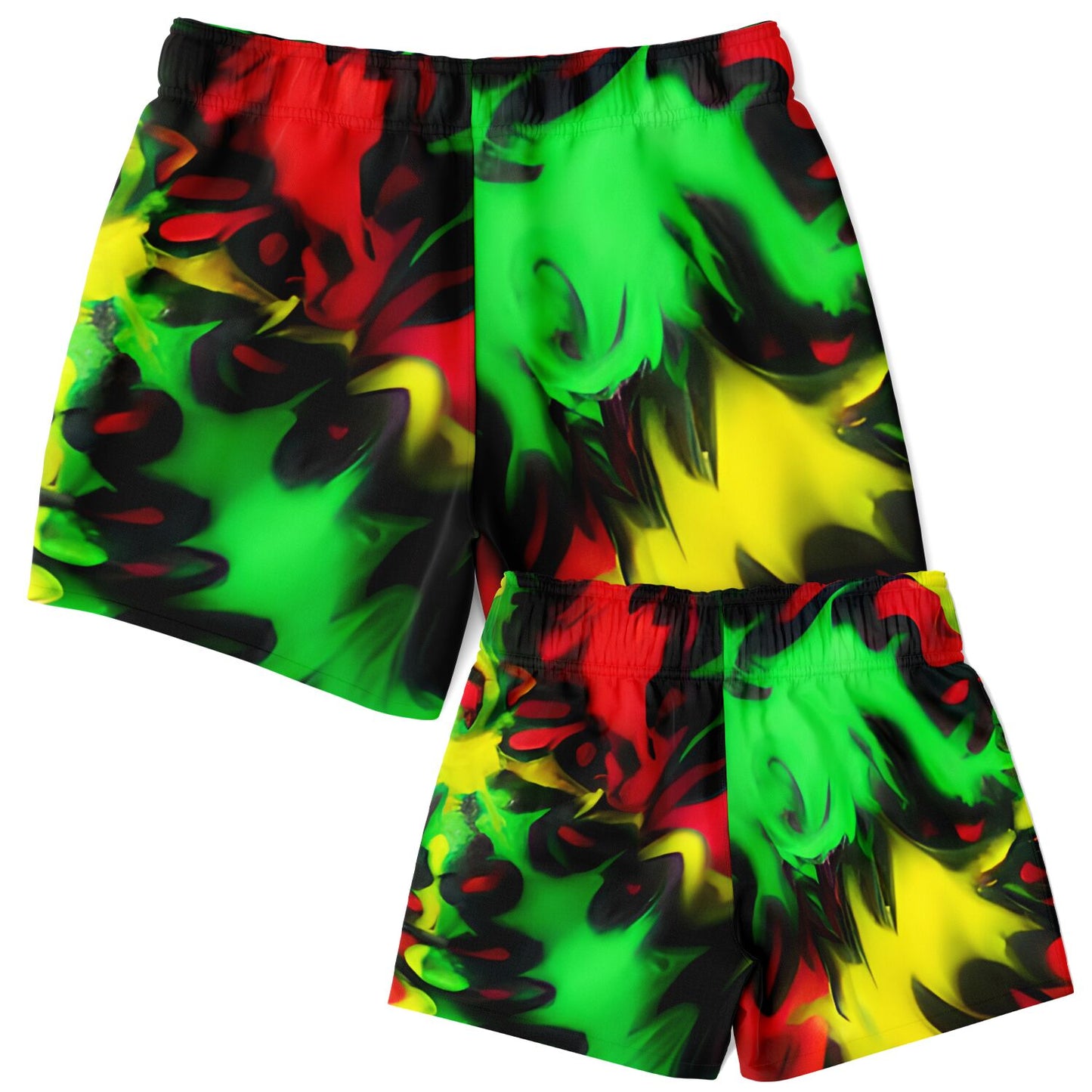 Swim Set Trunks Athletic Tie Dye Rasta