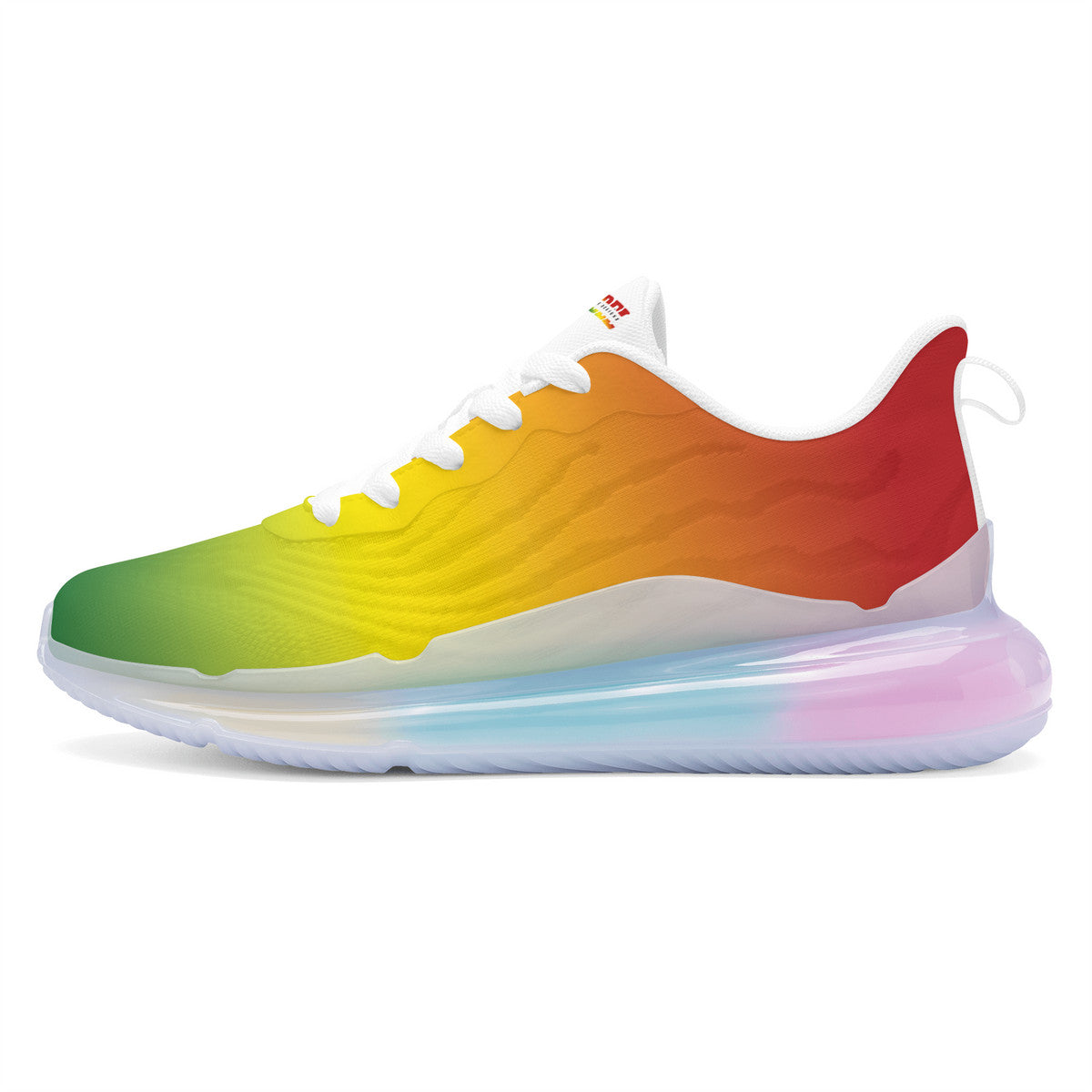 Rasta Summer Shoes in red/gold/green colorway