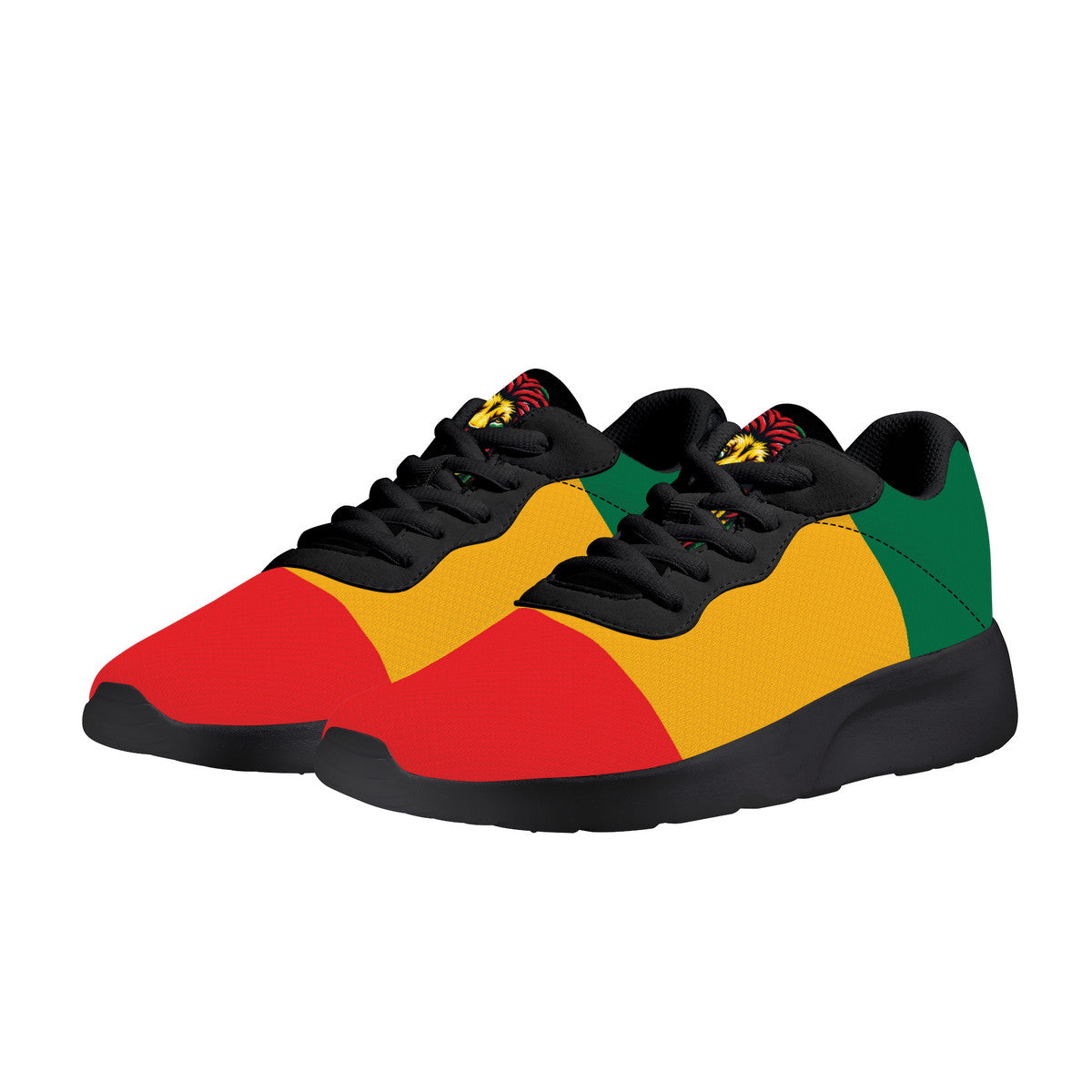 Rasta Stripes Black Shoes Rastarunner Lite