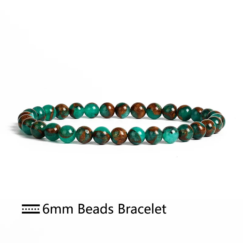 Green Cloisonne Beaded Bracelets