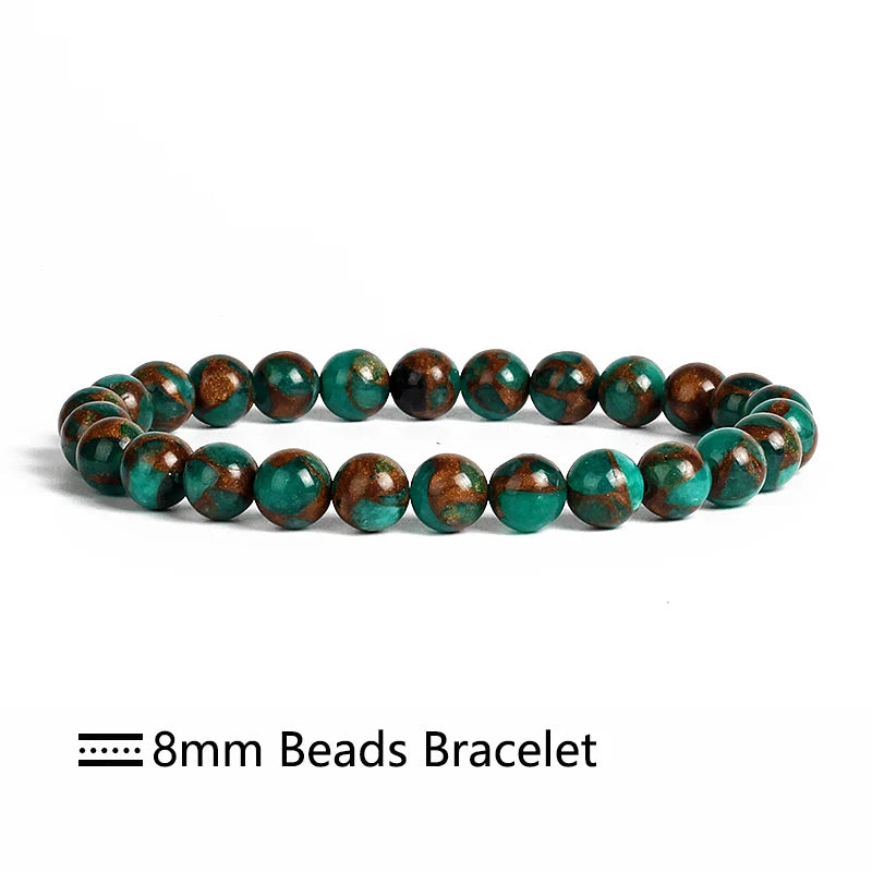 Green Cloisonne Beaded Bracelets