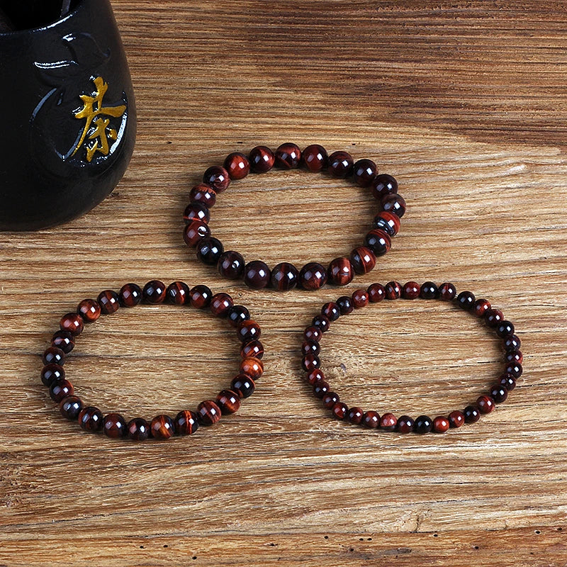 Red Tiger Eye Bracelets