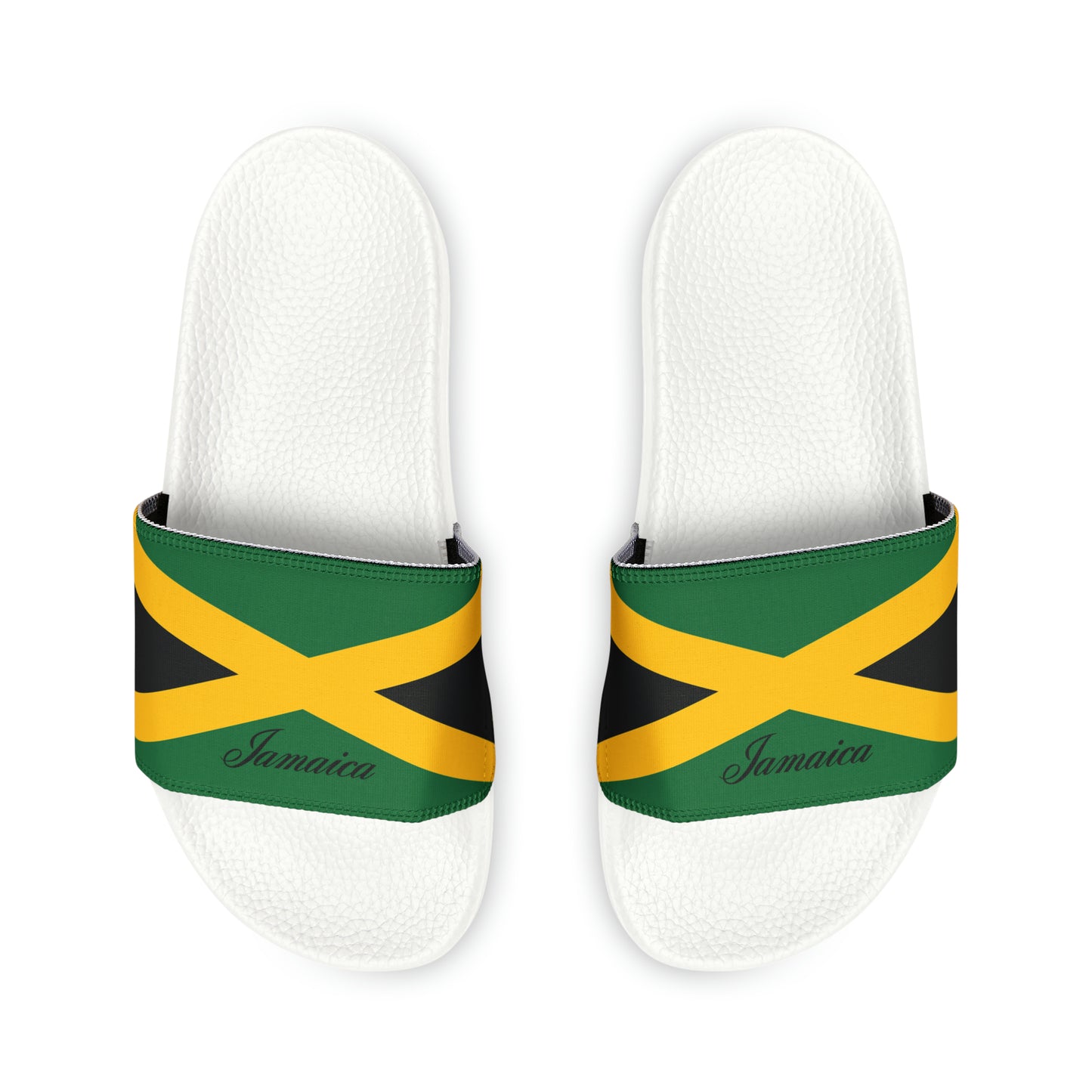Jamaica Flag Slides with Interchangeable Straps