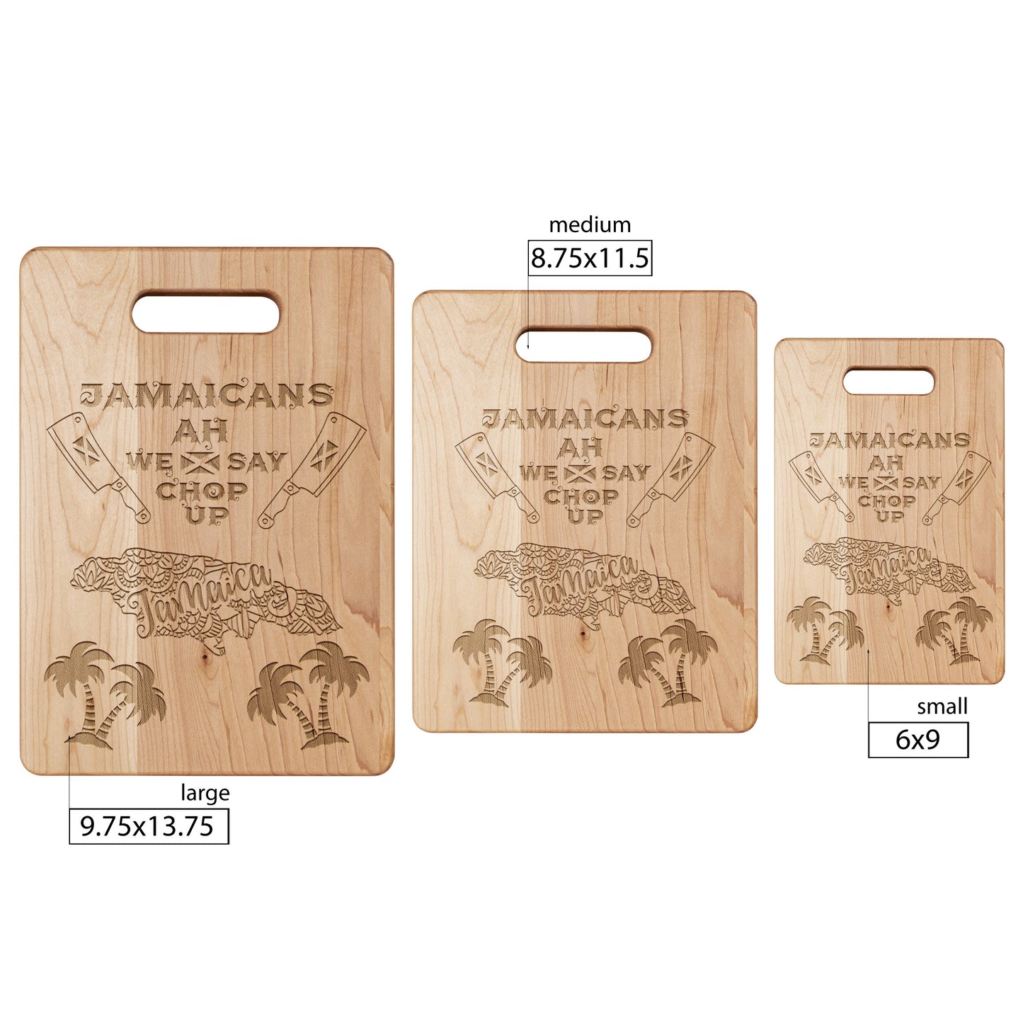 Jamaican Cutting & Charcuterie Board