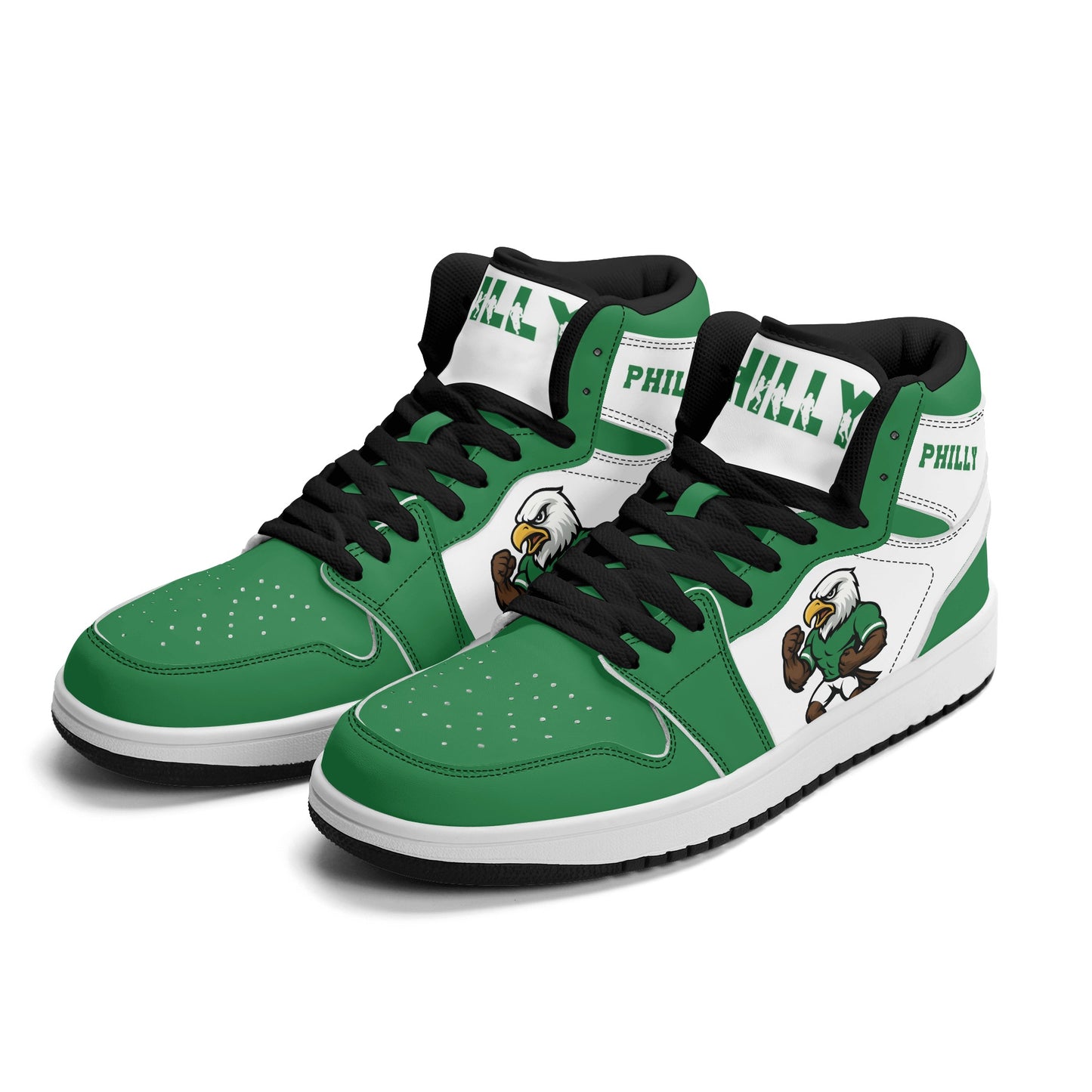 Philadelphia Football Team Shoes KG - Jamrock Classics High