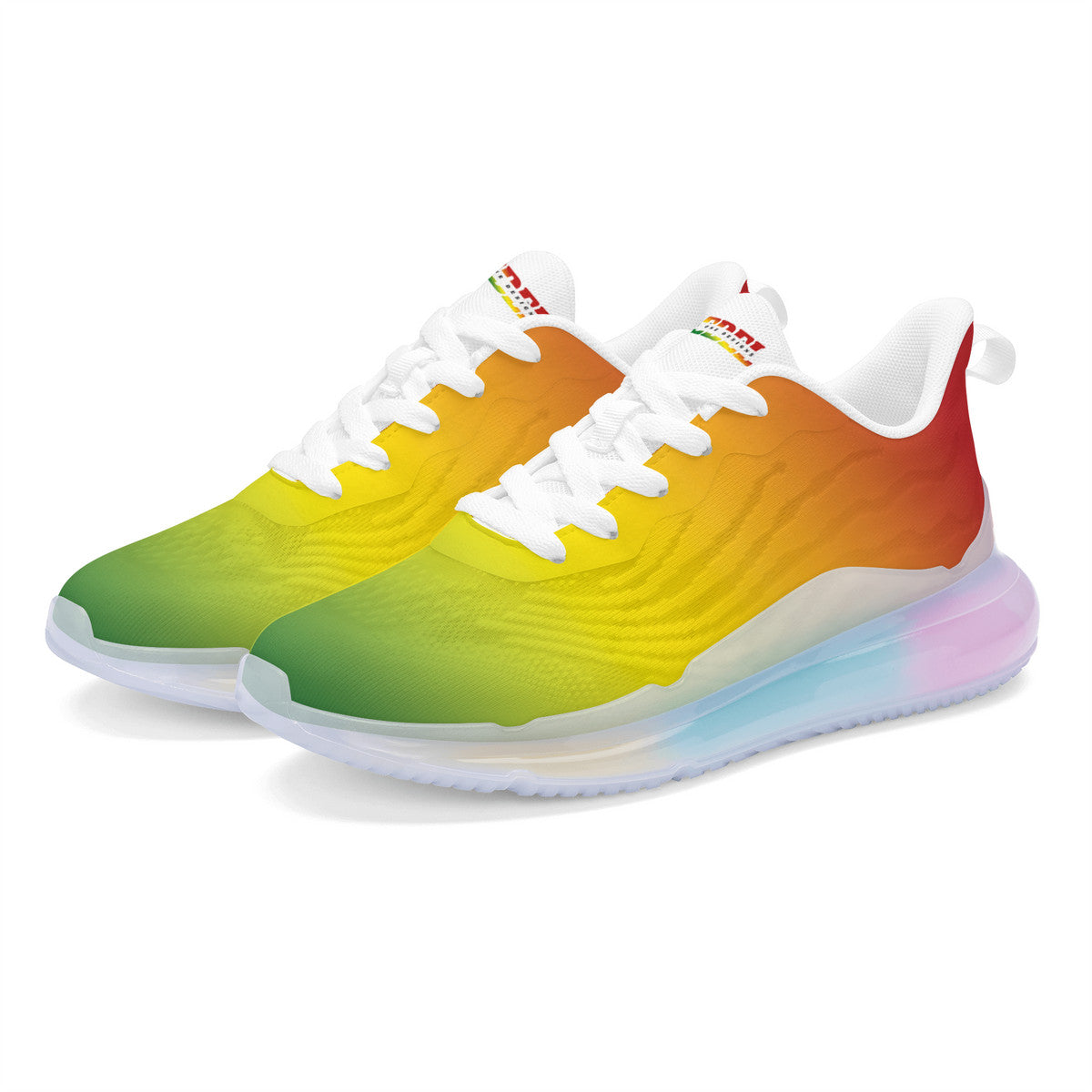 Rasta Summer Shoes in red/gold/green colorway