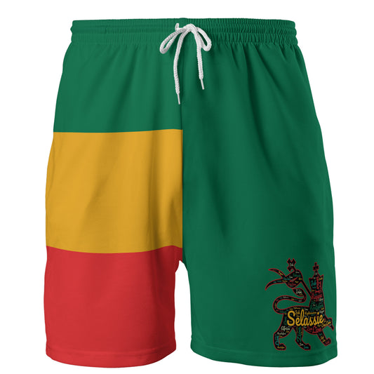 Lion Of Judah Athletic Rasta Shorts
