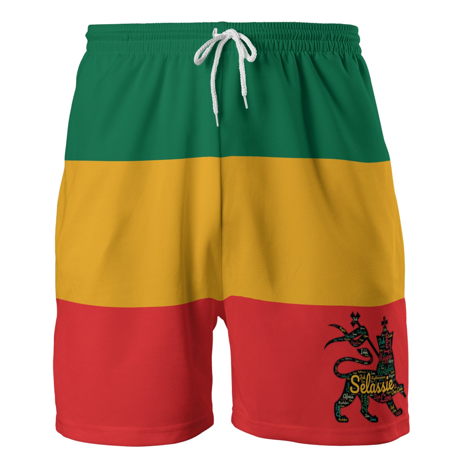 Lion Of Judah Athletic Shorts