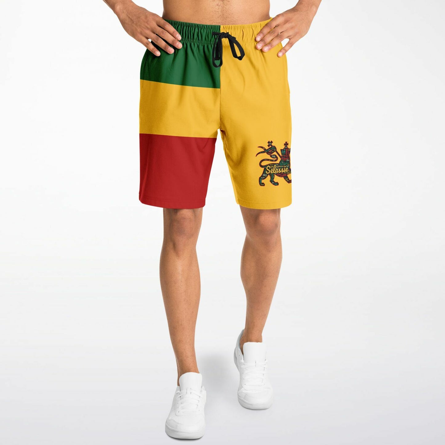 Rasta Athletic Shorts