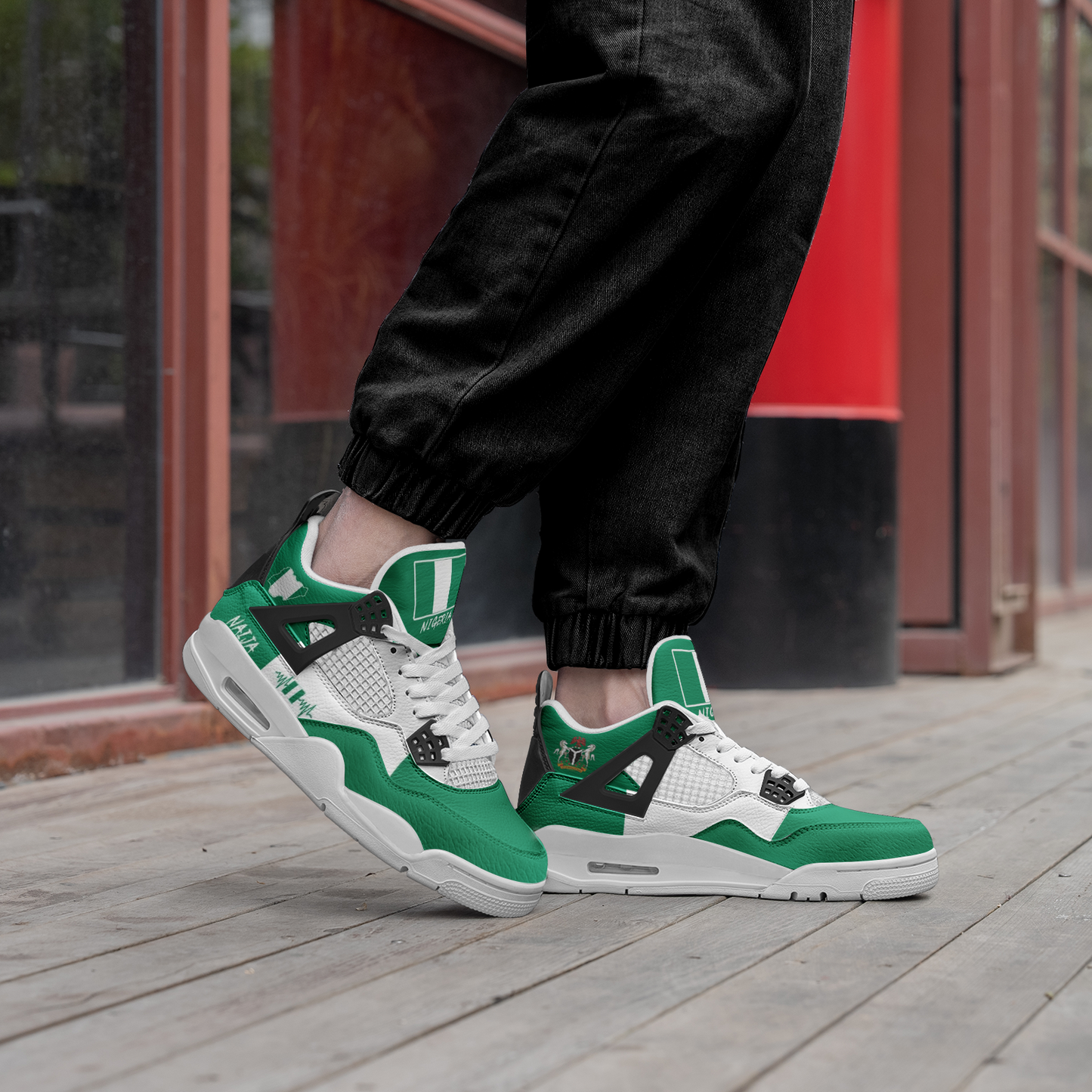 Nigeria Flag Shoes