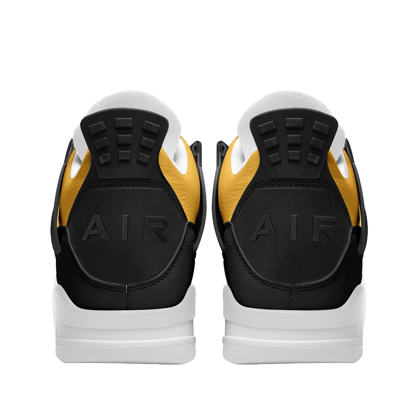 Jamaica Stripes Shoes striped accents in black/green/gold colorway