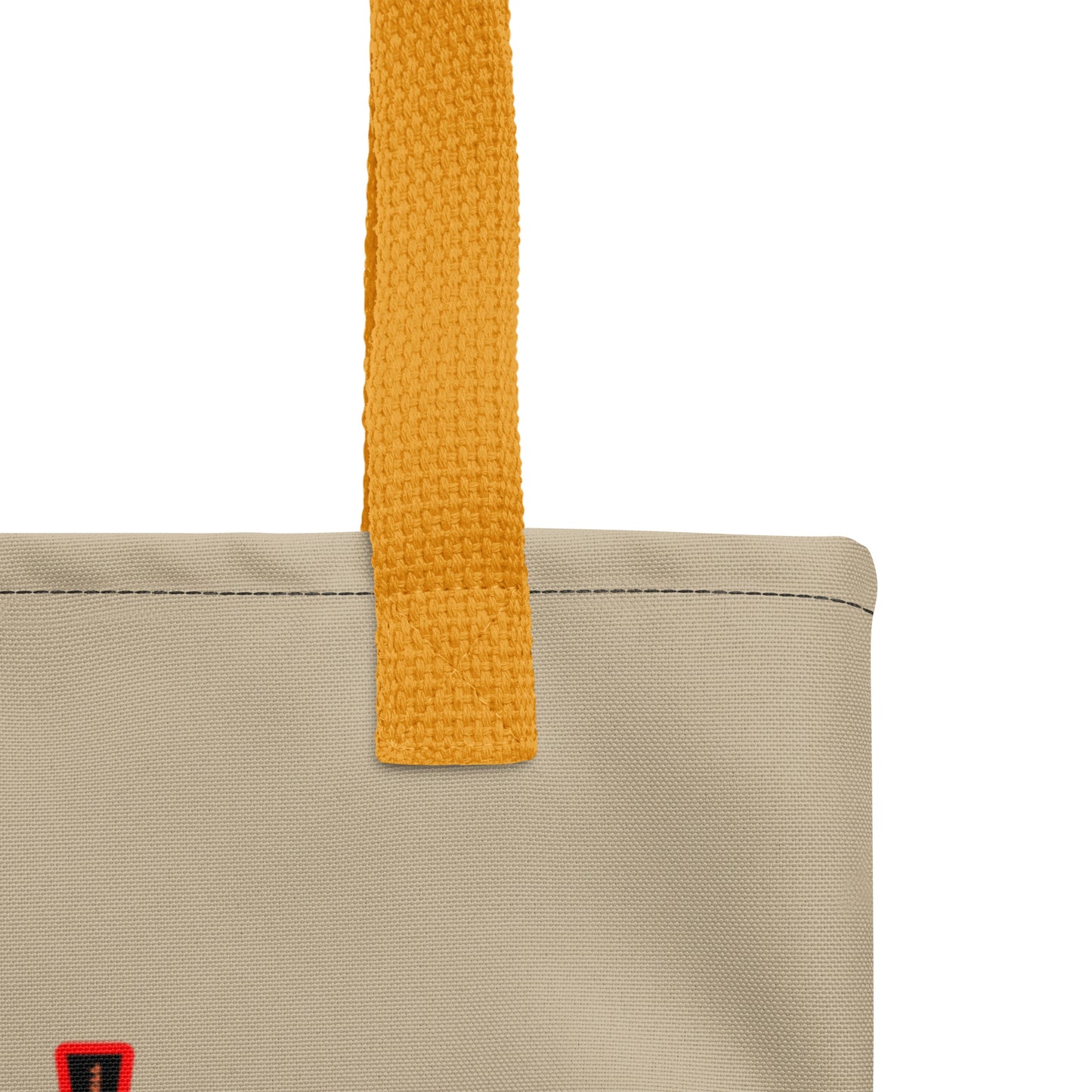 Jamaican Tote bag - Lion Of Judah - Khaki