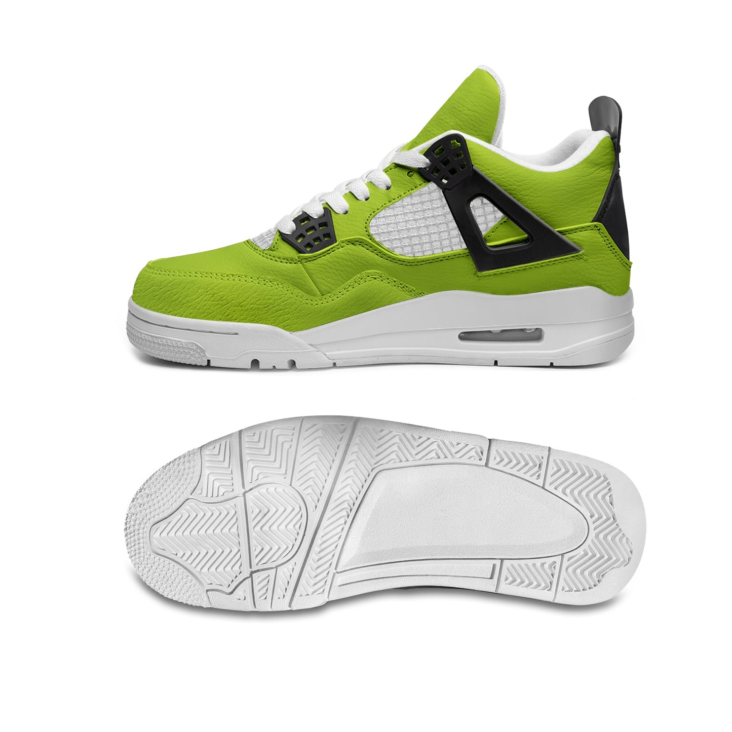 Lime Green White Shoes in white/green/lime colorway
