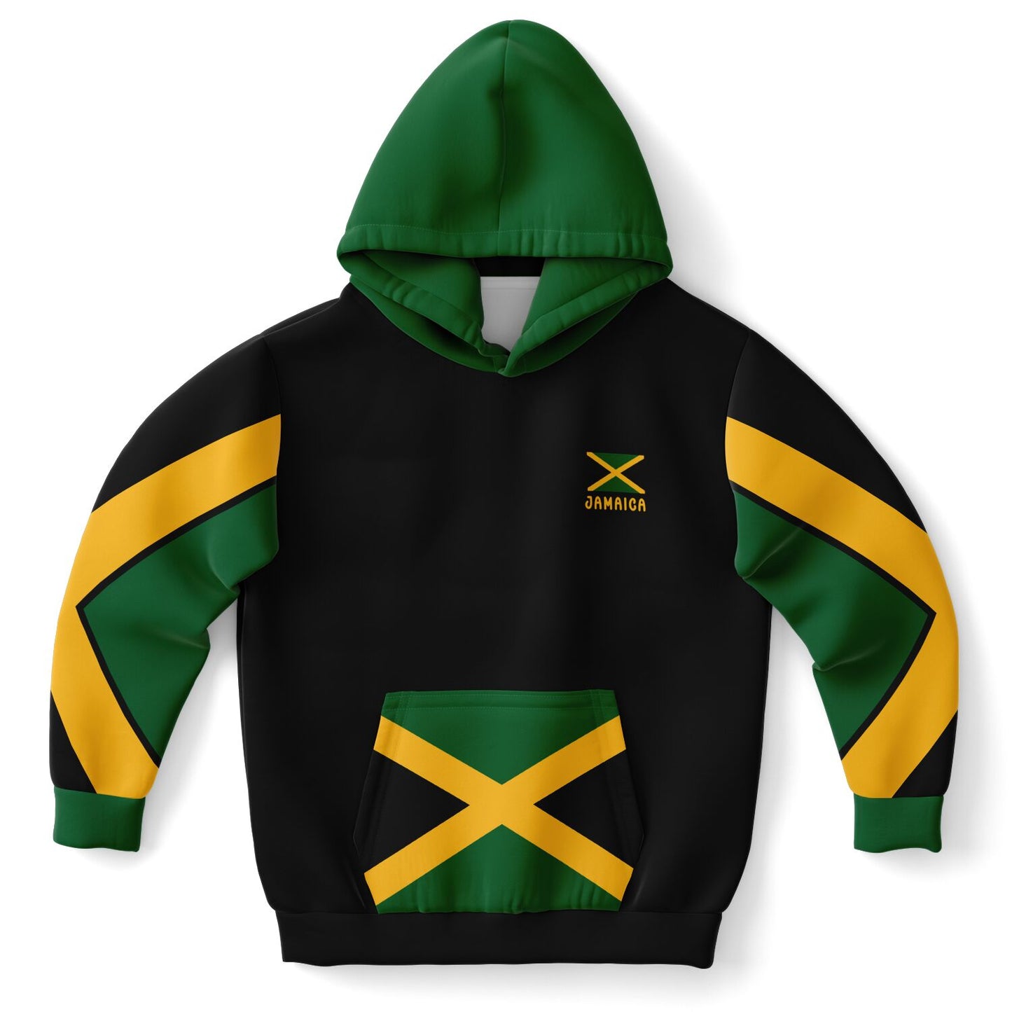 Jamaica Kids Hoodie - AOP