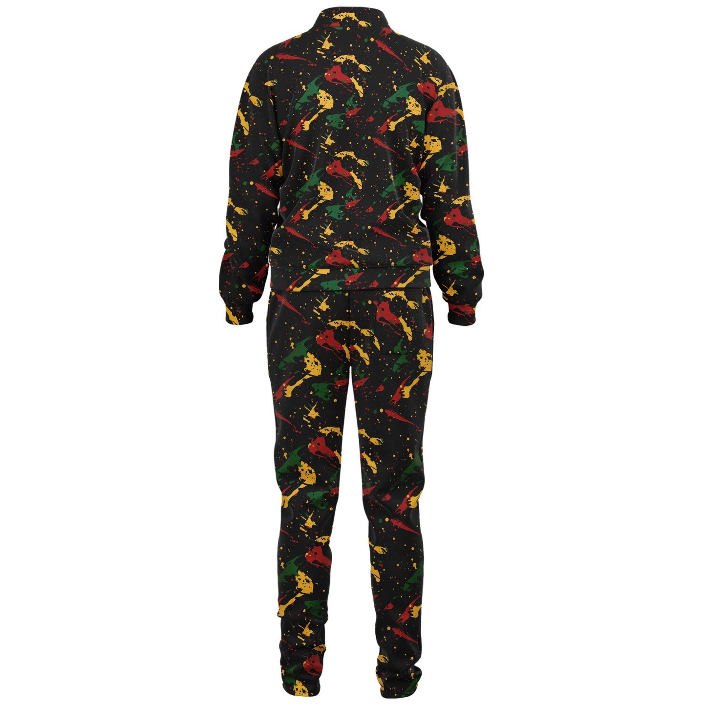 Rasta Tracksuit - Irie Stripe Black - Athletic