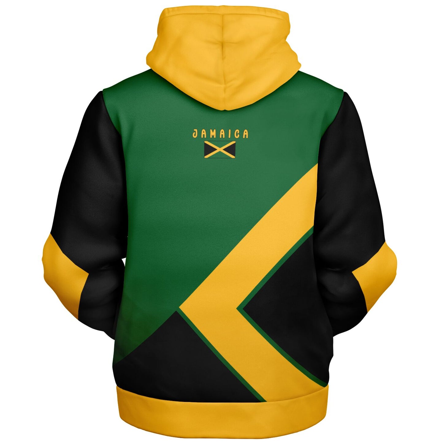 Jamaica Fleece Lined Zip Up Hoodie