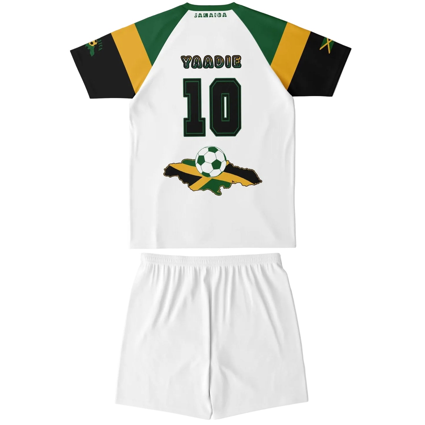 Jamaica National Team Soccer Jersey Set White