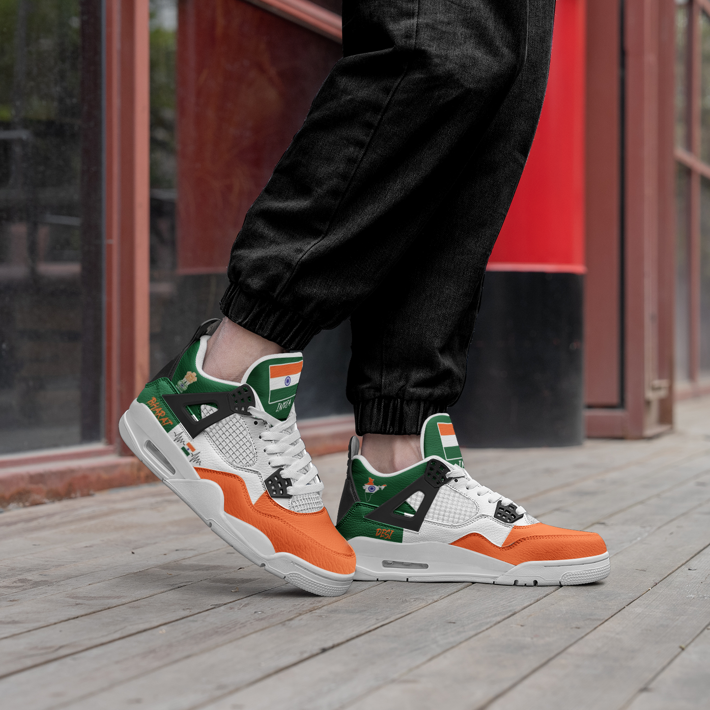 India Flag Shoes