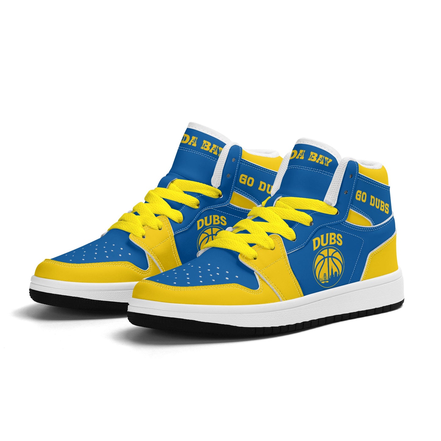 Golden State Basketball Team Themed Shoes For Kids