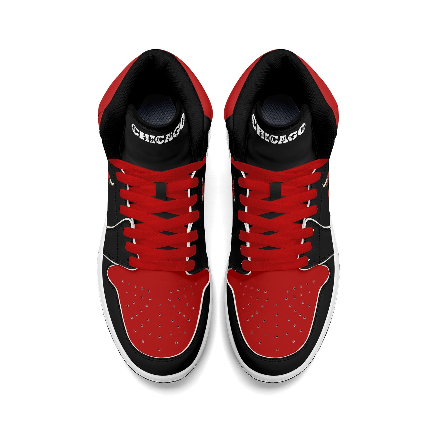Chicago Basketball Black Shoes in black colorway