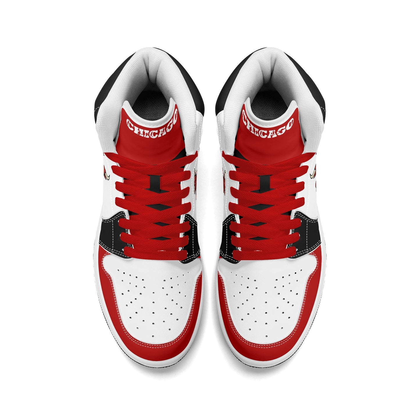Chicago Basketball White Shoes in white colorway