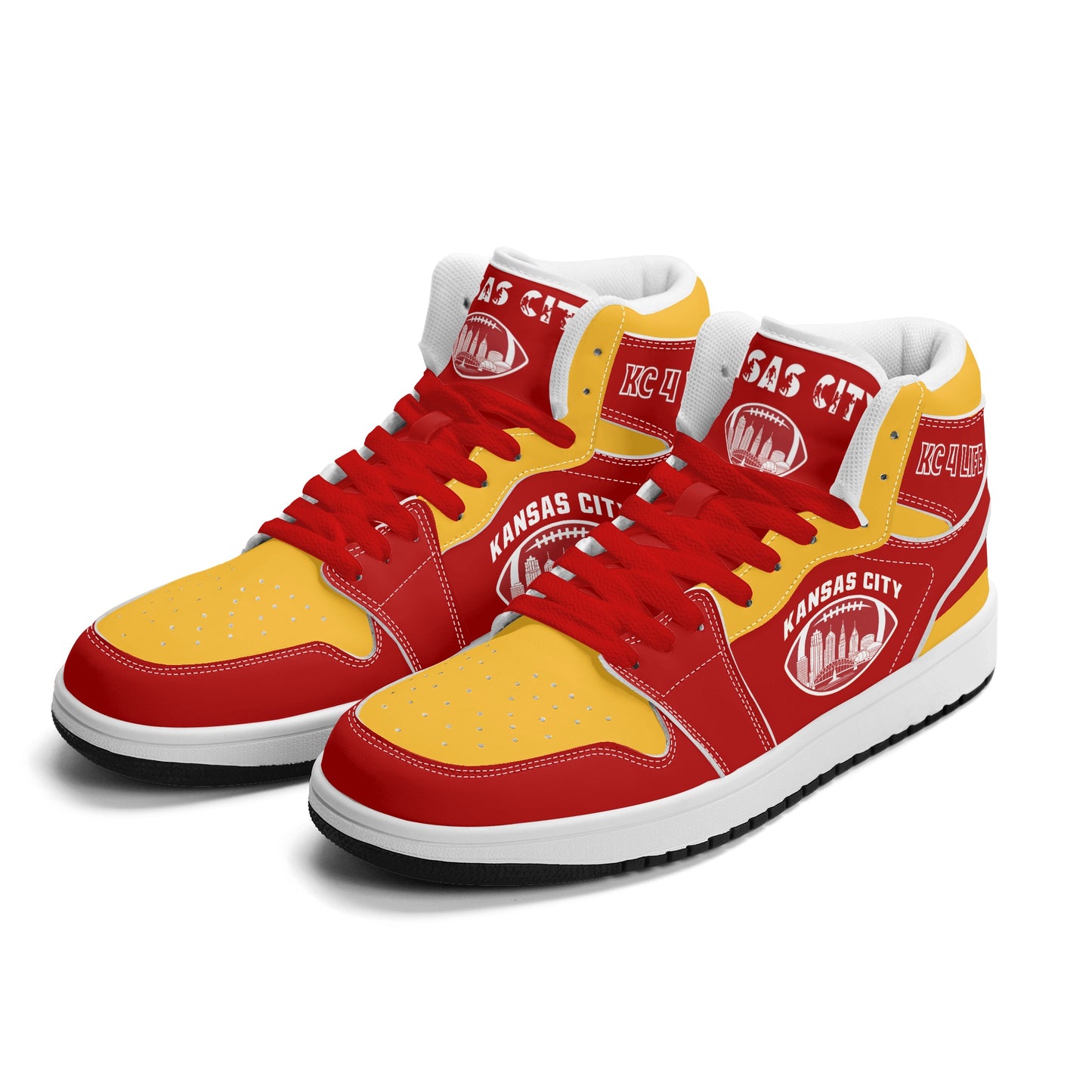 Kansas City Football Team Shoes - Red