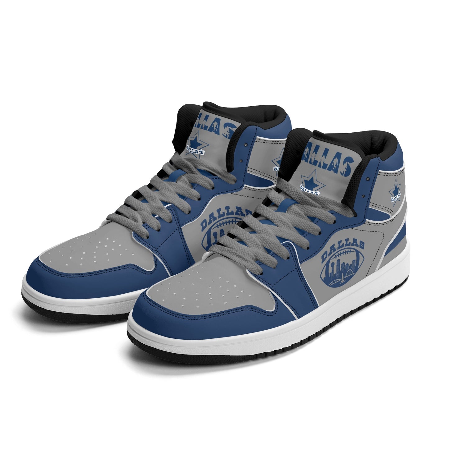 Dallas Football Team Shoes Gray