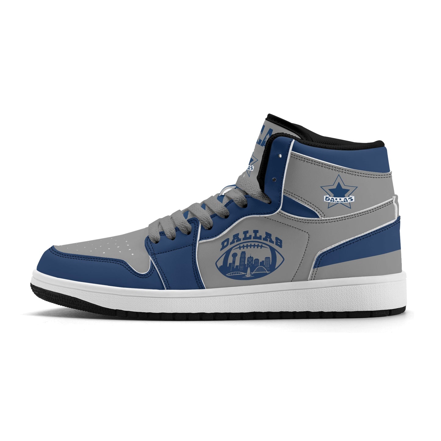 Dallas Football Team Shoes Gray
