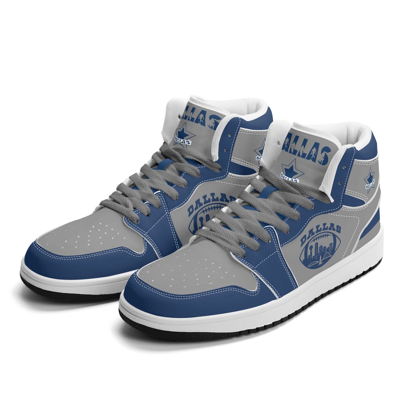 Dallas Football Team Shoes Gray