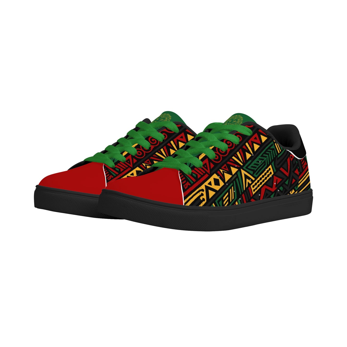 Rasta Roots Low Top Sneakers – Ackee Walkers