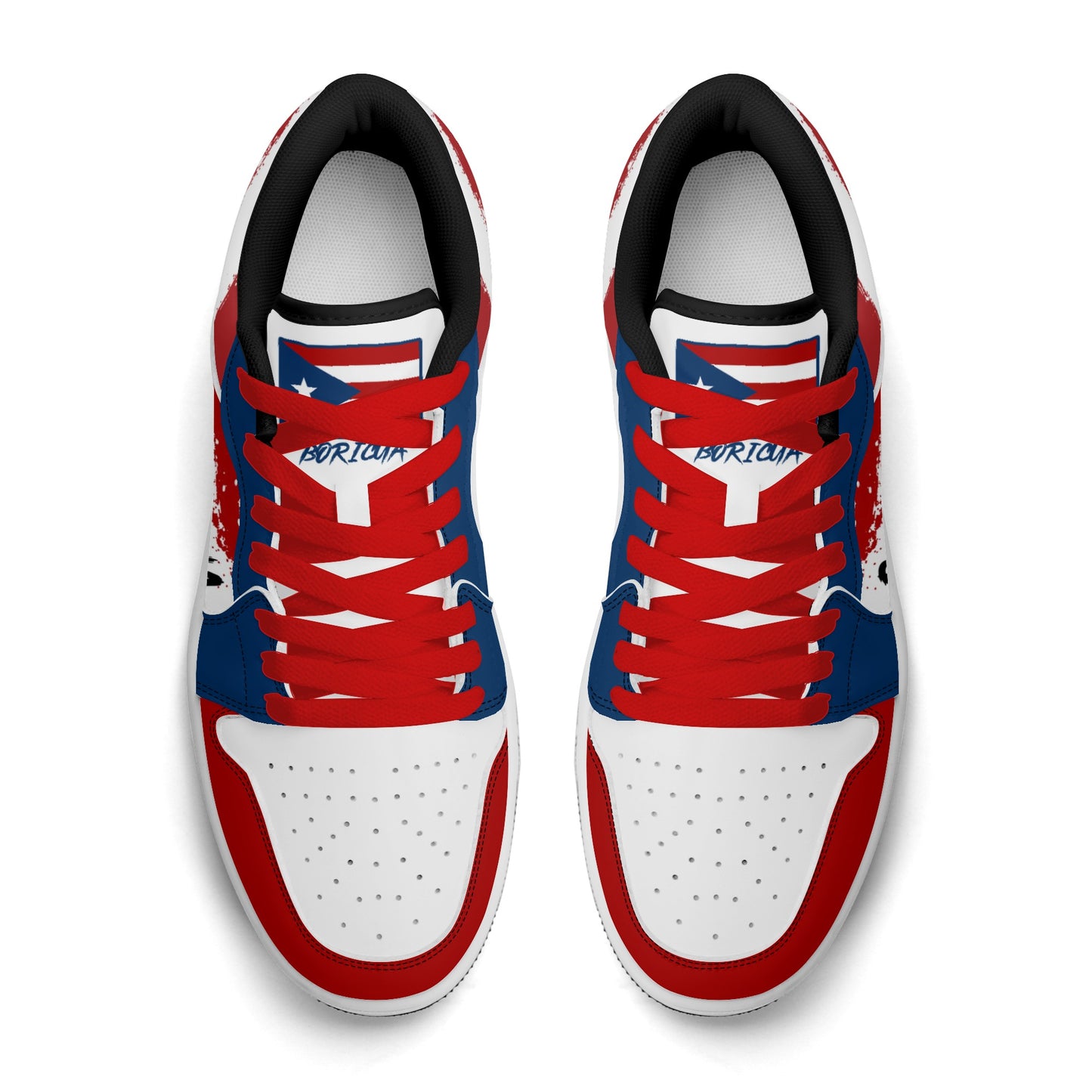 Puerto Rico Flag Shoes - Boricua Pride Sneakers - Jamrock Low