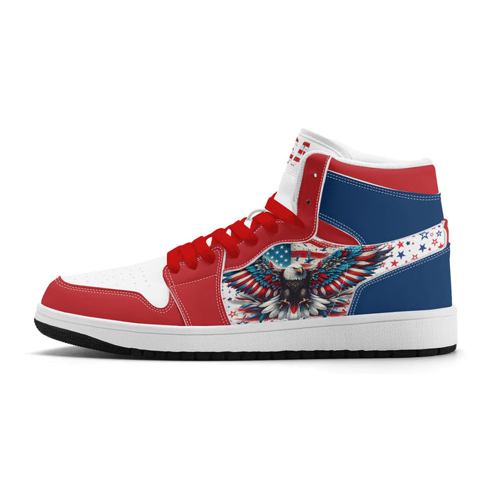 American Flag Shoes - Eagle - Jamrock High Sneakers