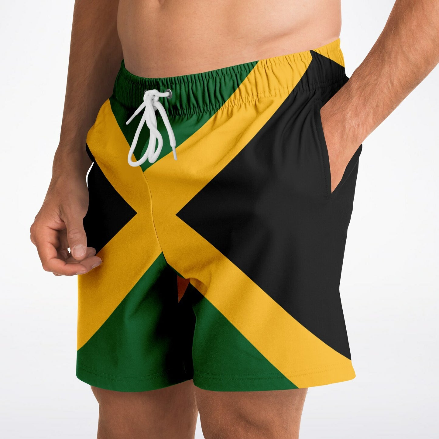 Jamaica Flag Athletic Shorts