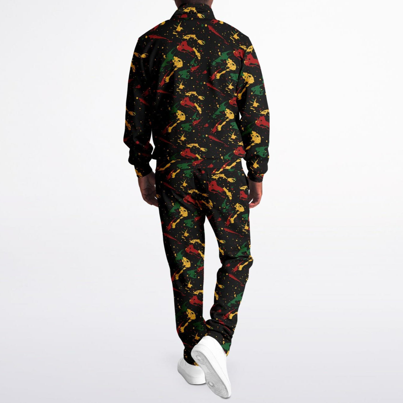 Rasta Tracksuit - Irie Stripe Black - Athletic