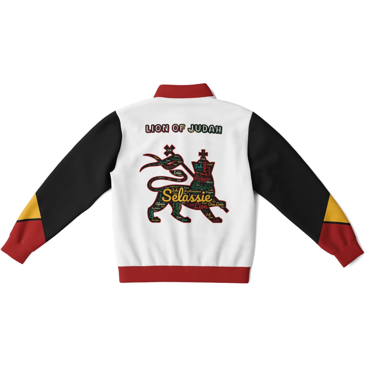 Rasta Track Jacket - Blue Mountain Block White - Athletic