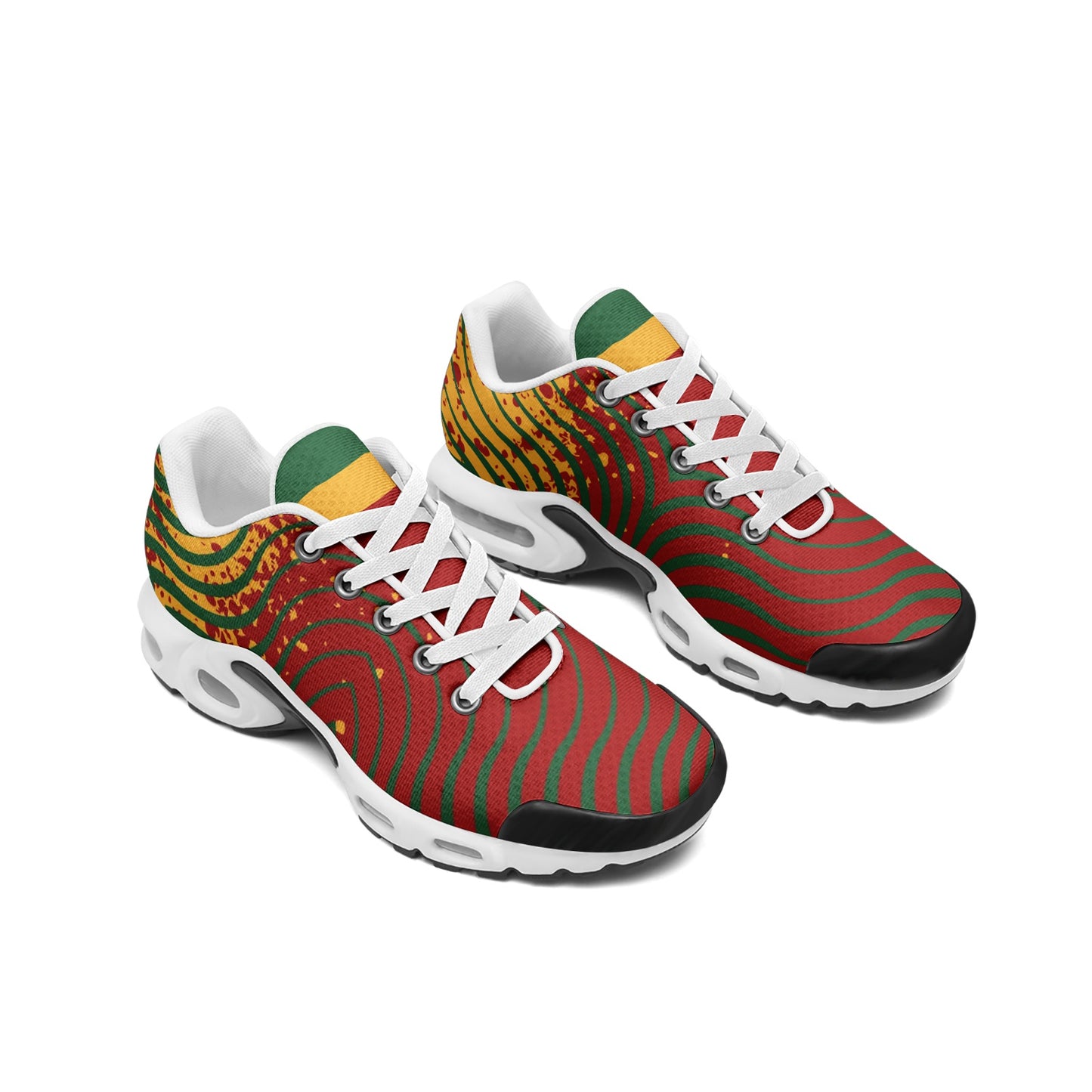 Rasta Red Shoes in red colorway