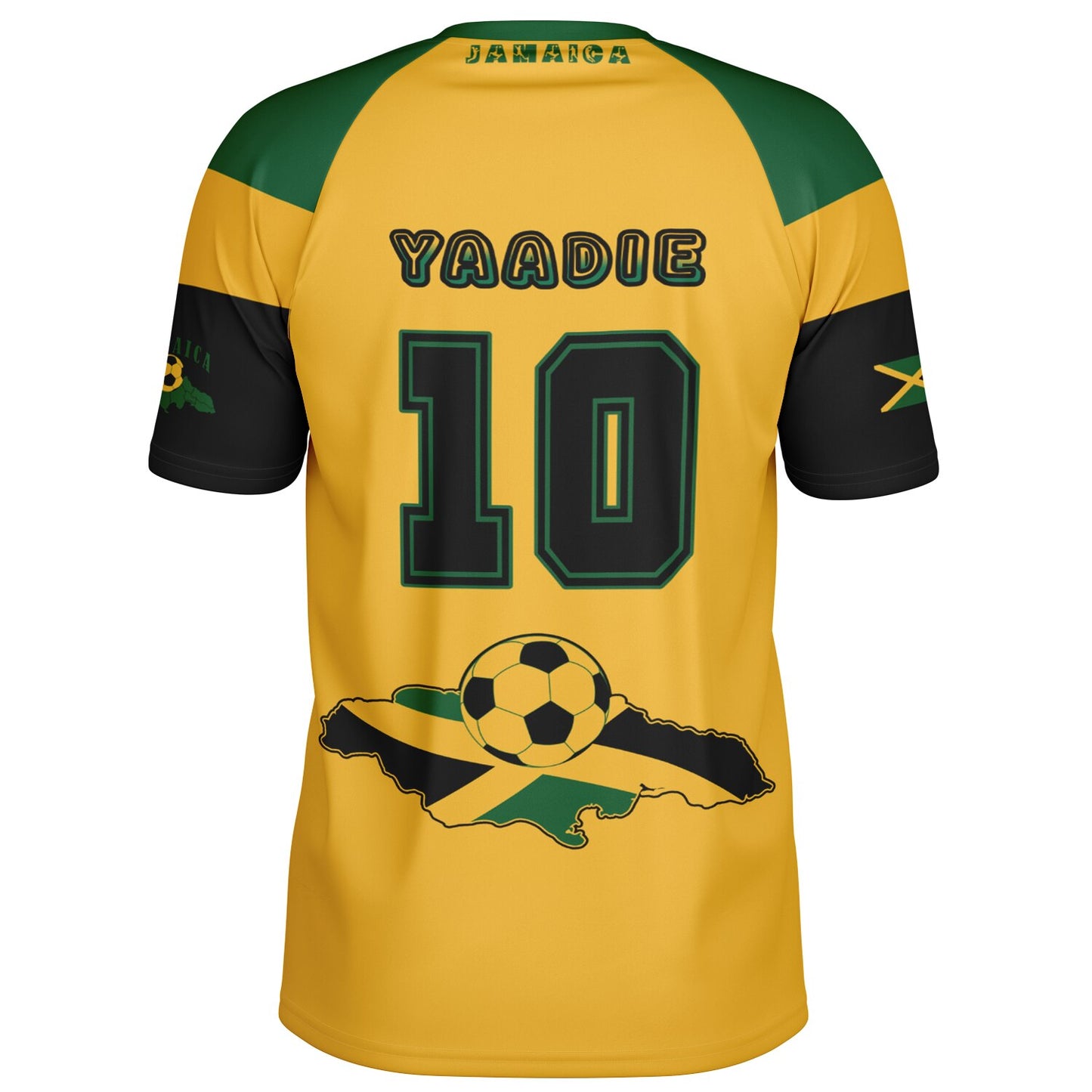 Jamaica Soccer Jersey - Yellow
