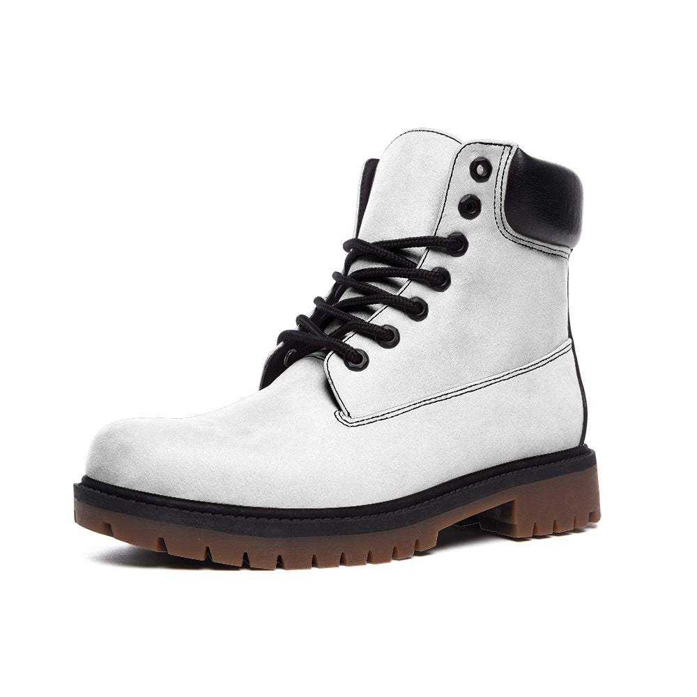 Whiteout Suede Boots Shoes